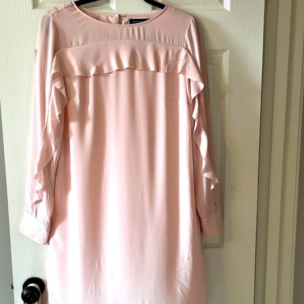 NWT Banana Republic pink shift dress size 6